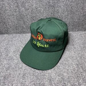 Golden Harvest Hat Cap Snap Back Green Promotional Farming Seed Logo Mens
